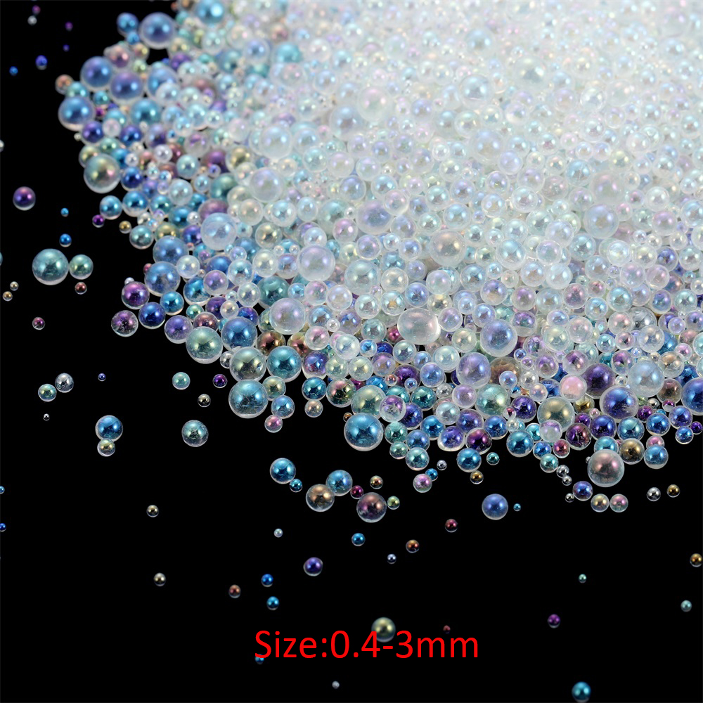 10/20g 0.4-3mm Mini Bubble Bal - مراجعة Resin Art Uv Light وسعره