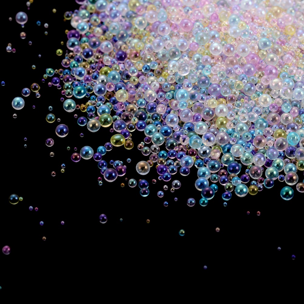 10/20g 0.4-3mm Mini Bubble Bal - مراجعة Resin Art Uv Light وسعره