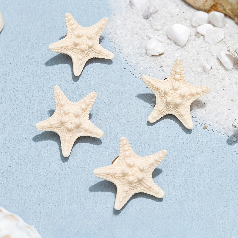 Set of 4 Elegant Starfish Hair - مراجعة Resin Art Beach Theme وسعره