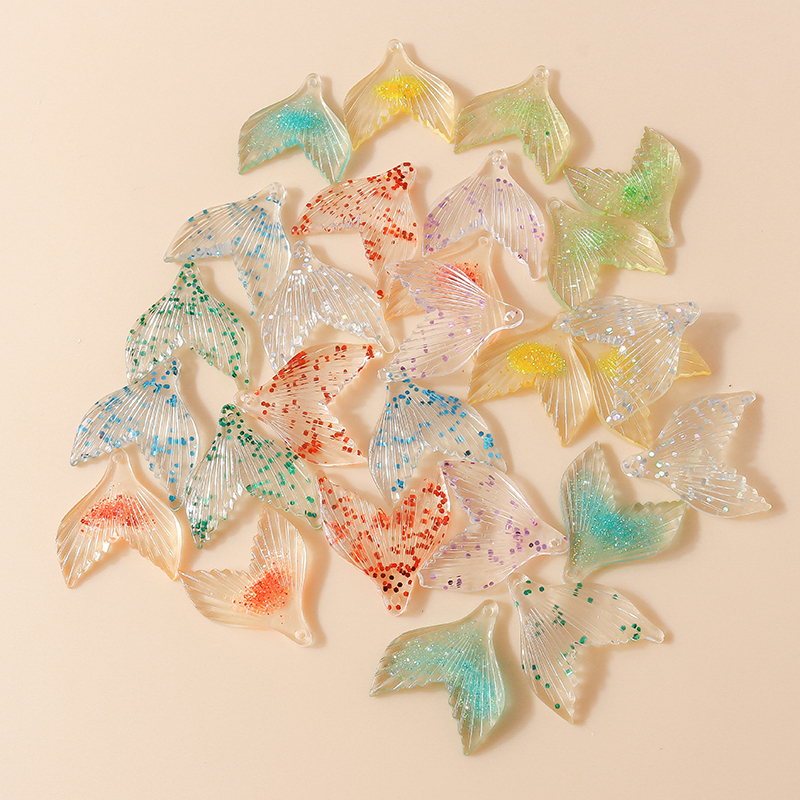 Leslie 10pcs Resin Lovely Glit - مراجعة Resin Art Beach Theme وسعره