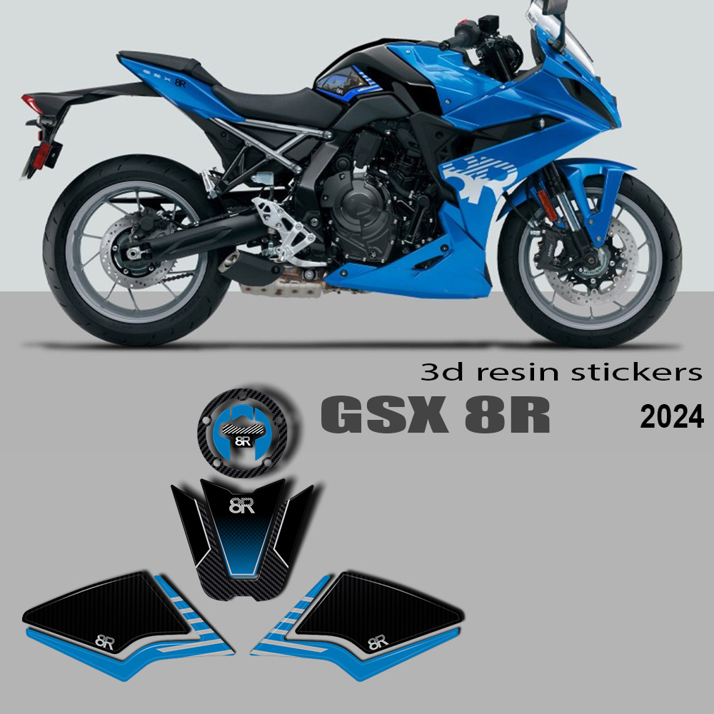 New for GSX8R GSX 8R Motorcycl - مراجعة Resin Art Sticker وسعره