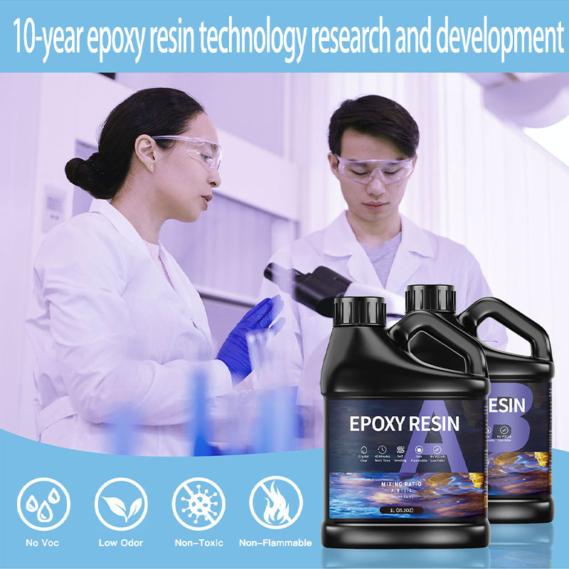 1:1 AB Epoxy Resin Glue Kits 5 - مراجعة Resin Art Acrylic وسعره