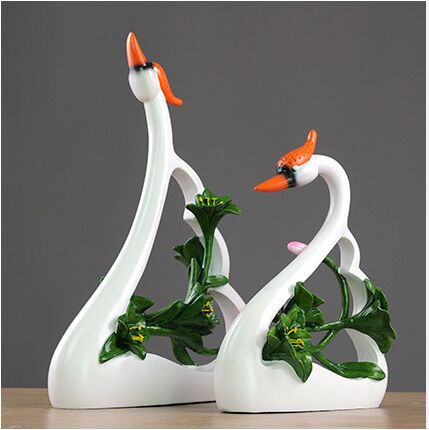 couples swan lovers art decora - مراجعة Resin Art Gift For Anniversary وسعره