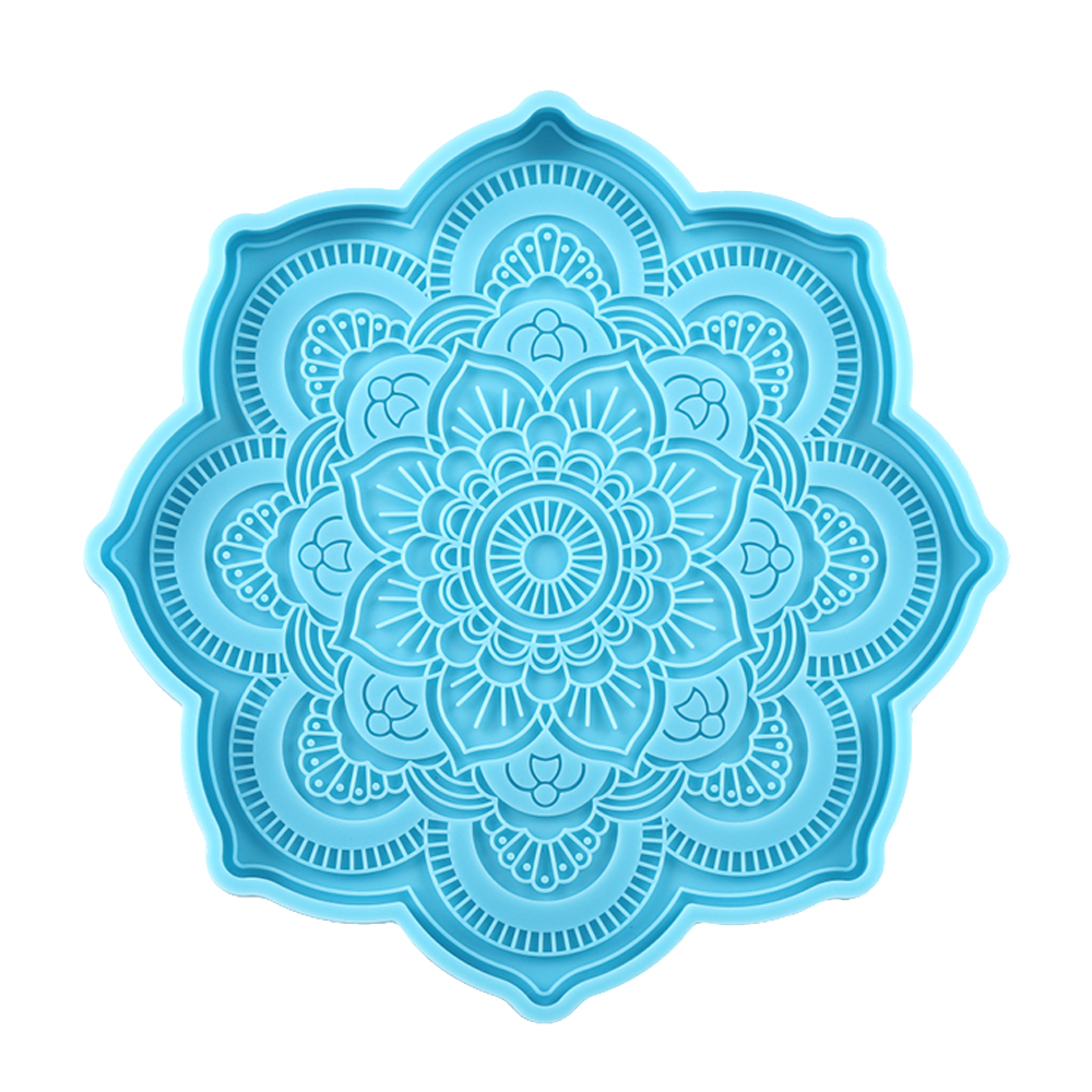 Mandala Coaster Silicone Mold  - مراجعة Coaster Mold Square وسعره