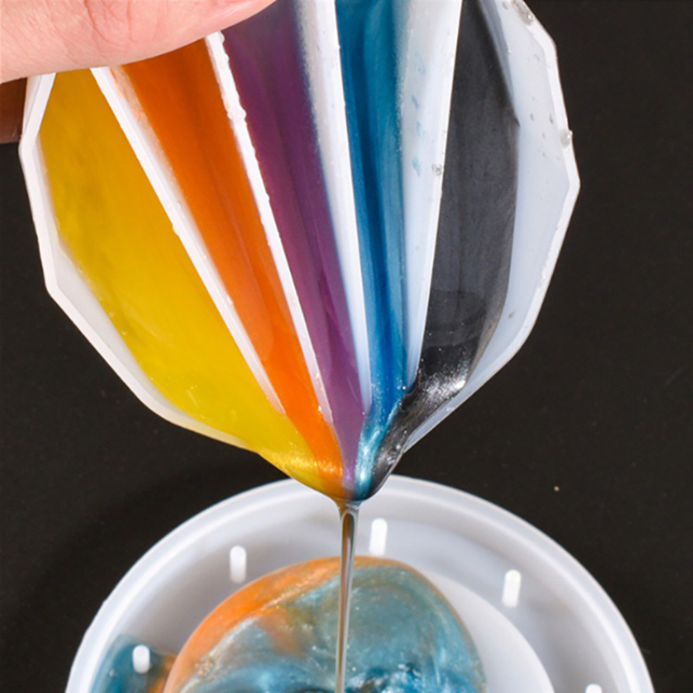 2/3/4/5 Grids Silicone Split C - مراجعة Resin Mixing Cup وسعره