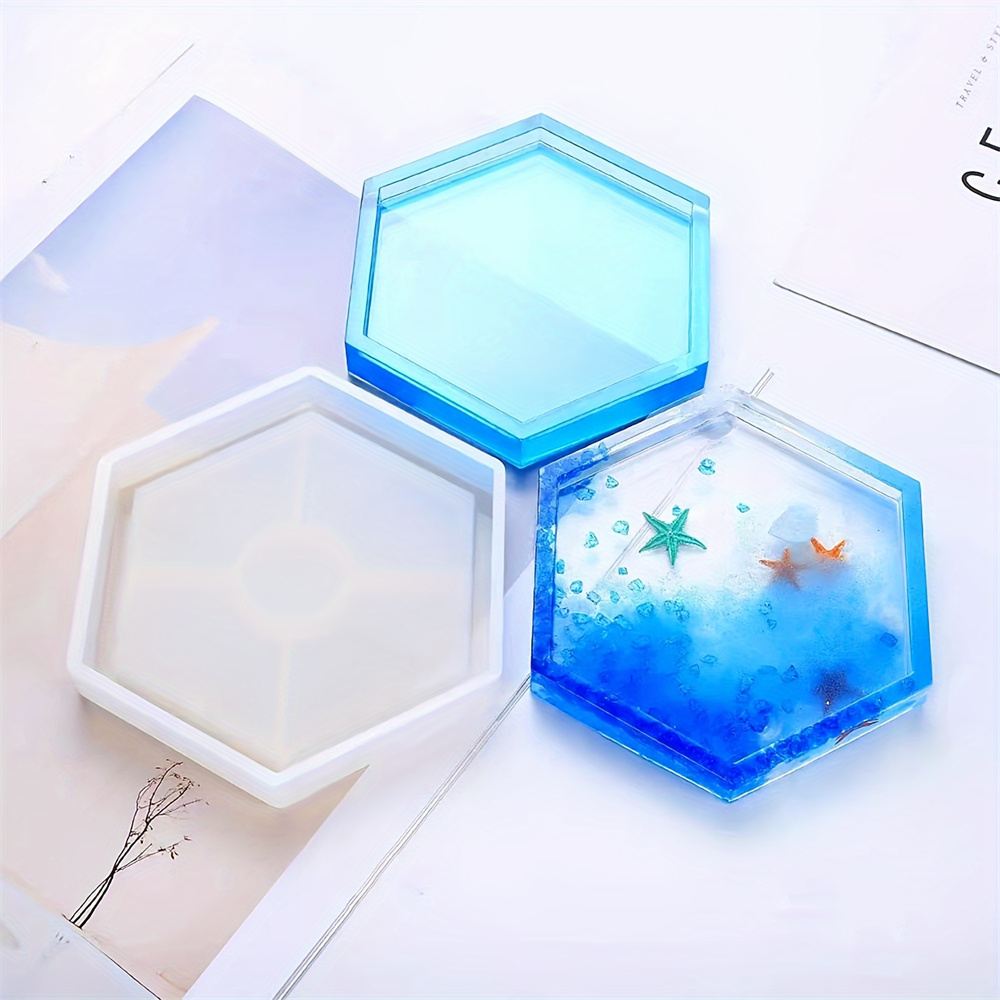 4pcs/Set Storage Tray Coaster  - مراجعة Coaster Mold Square وسعره