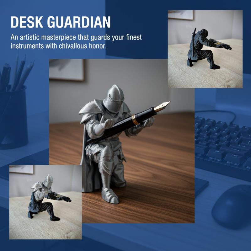 Knight Pen Holder Resin Mediev - مراجعة Resin Art Workshop وسعره