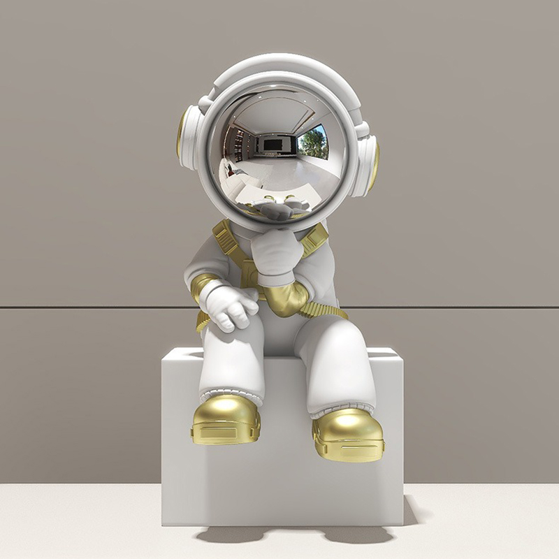 Miniature Astronaut Ornaments  - مراجعة Resin Art Aesthetic وسعره