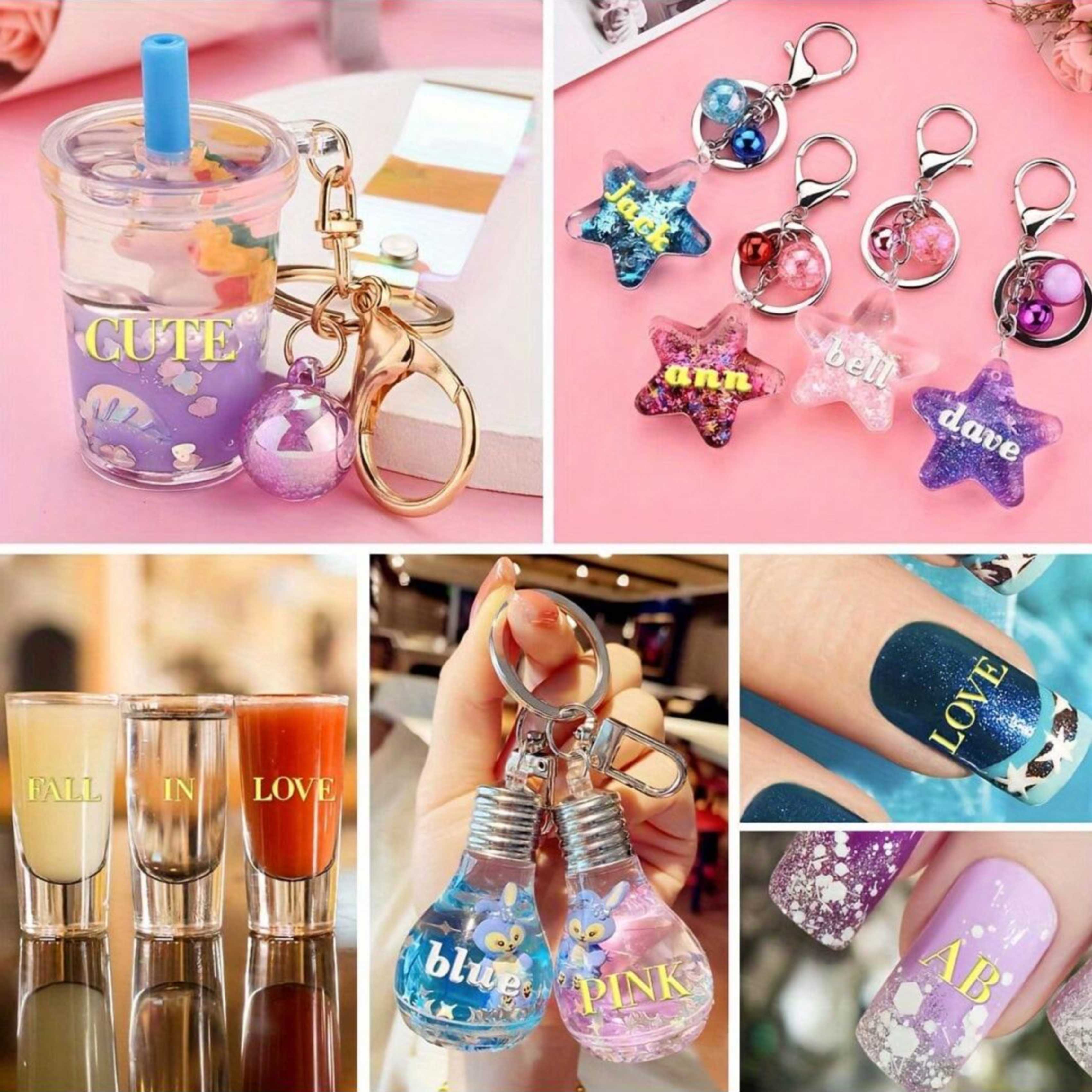 12 Letter Resin Stickers, Mini - مراجعة Resin Art Sticker وسعره
