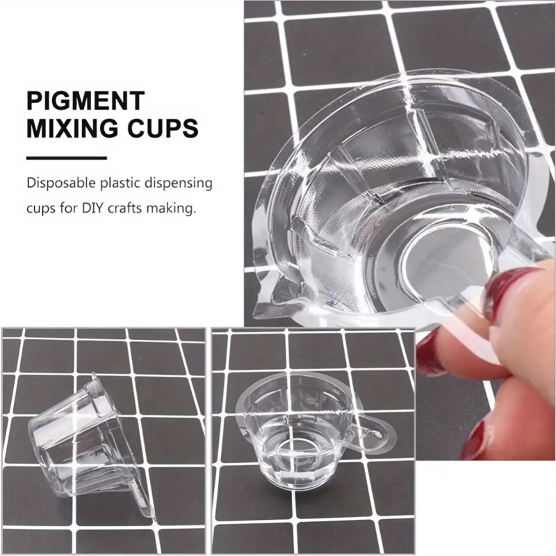 120Transparent Plastic Resin M - مراجعة Resin Mixing Cup وسعره
