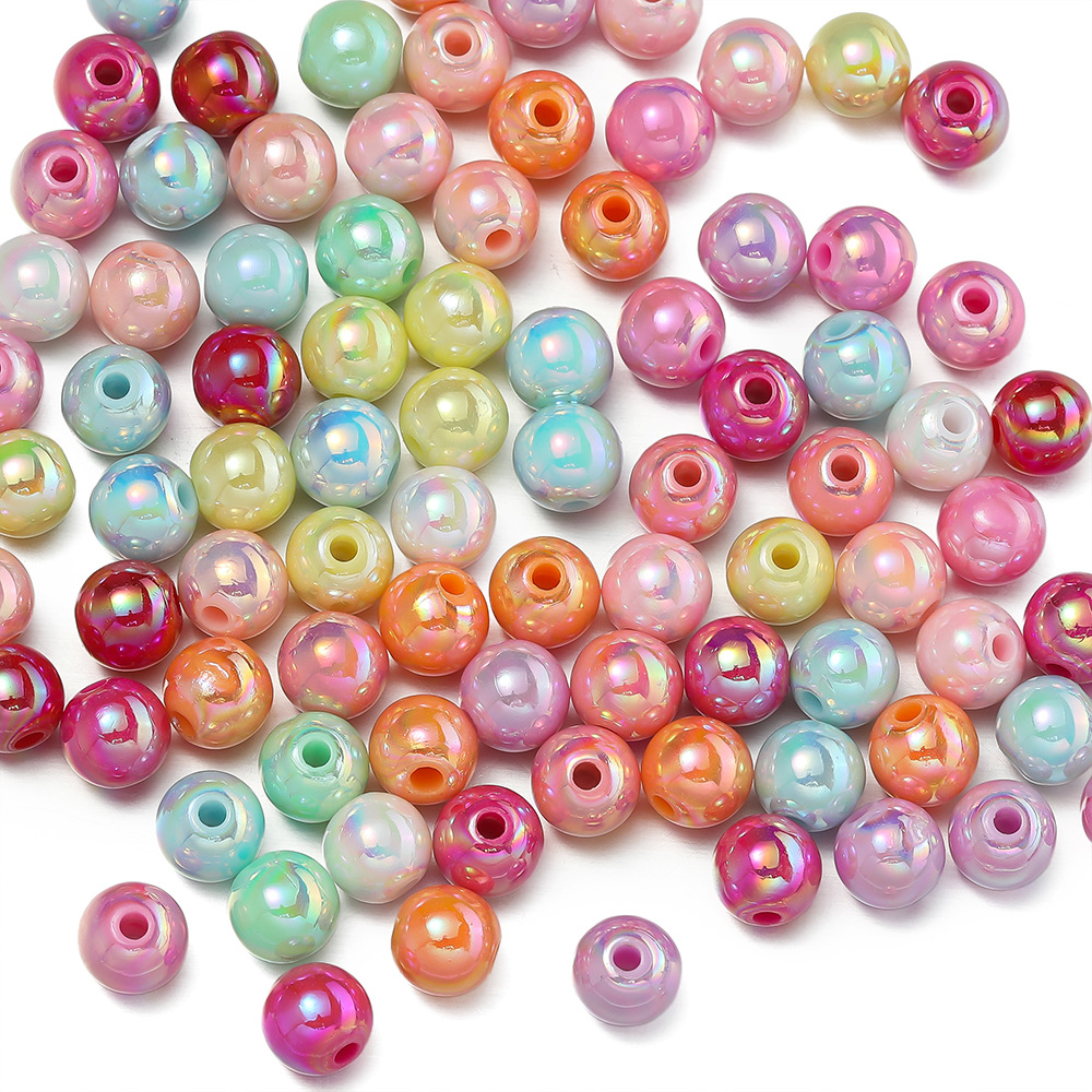 50/100pcs 6/8/10mm AB Color Ac - مراجعة Resin Art Acrylic وسعره