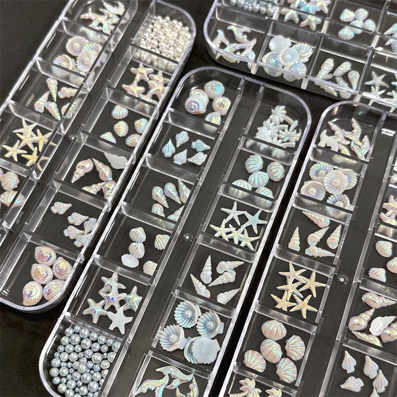 12Grids 3D Mixed Ocean Style N - مراجعة Resin Art Beach Theme وسعره