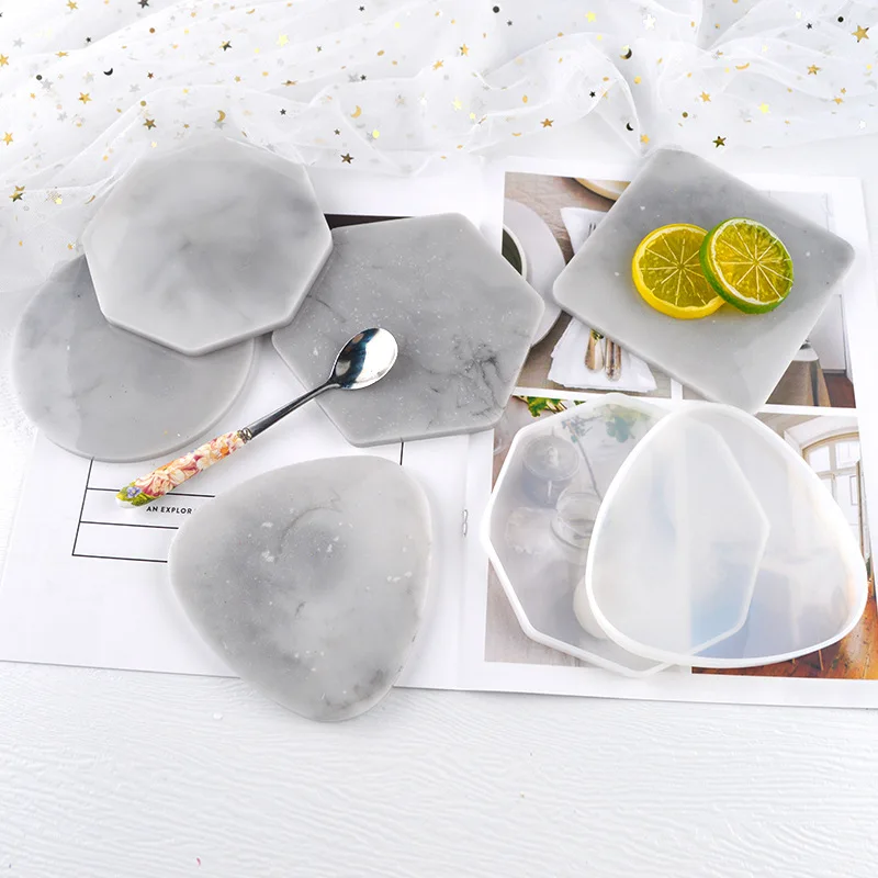 Multi-style Geometric Coaster  - مراجعة Coaster Mold Square وسعره