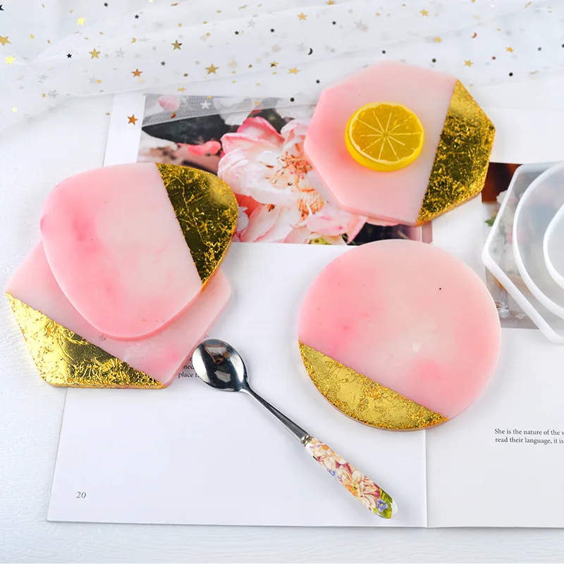 Multi-style Geometric Coaster  - مراجعة Coaster Mold Square وسعره