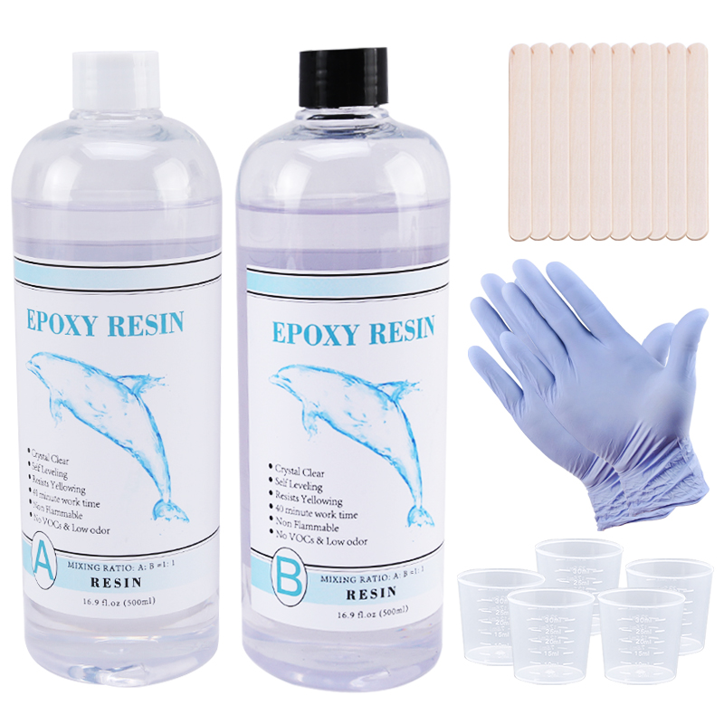 1:1 Clear Epoxy Resin Crystal  - مراجعة Resin Mixing Cup وسعره
