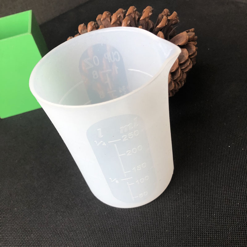 250ML Silicone measuring cup S - مراجعة Resin Mixing Cup وسعره