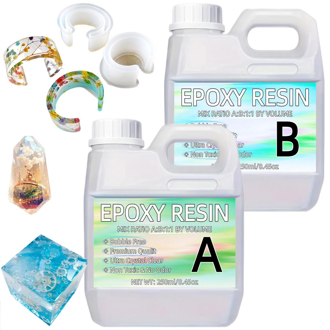 16.9oz Clear Epoxy Resin Kit C - مراجعة Resin Art And Jewelry وسعره