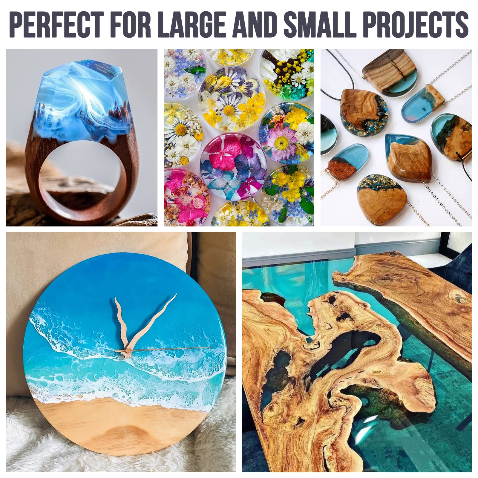 Epoxy Resin Kits Set, Art Kit  - مراجعة Resin Art Workshop وسعره