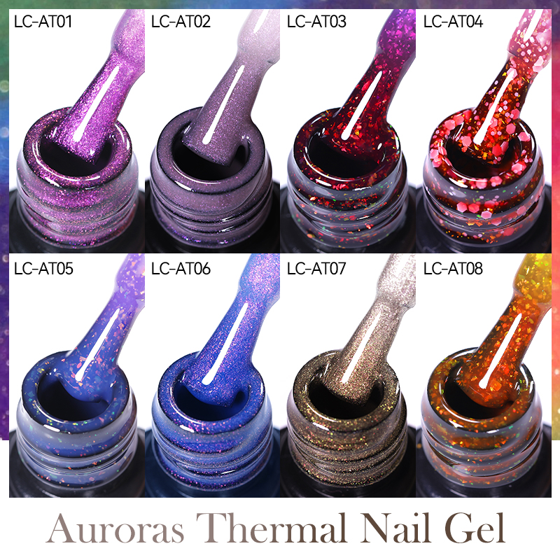 LILYCUTE 7ML Auroras Thermal G - مراجعة Resin Art Purple وسعره