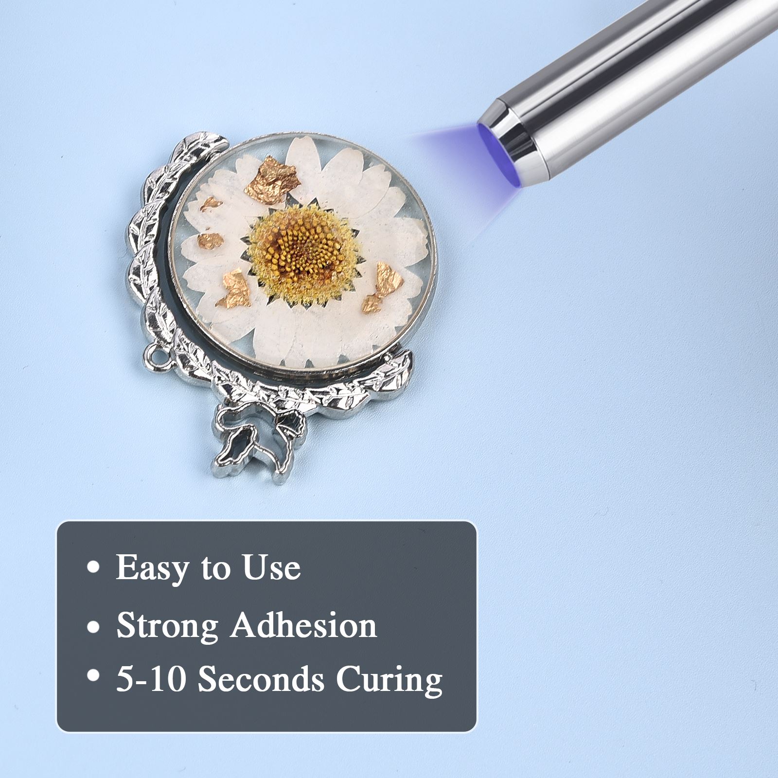 25g Quick-Drying UV Resin Glue - مراجعة Resin Art Uv Light وسعره