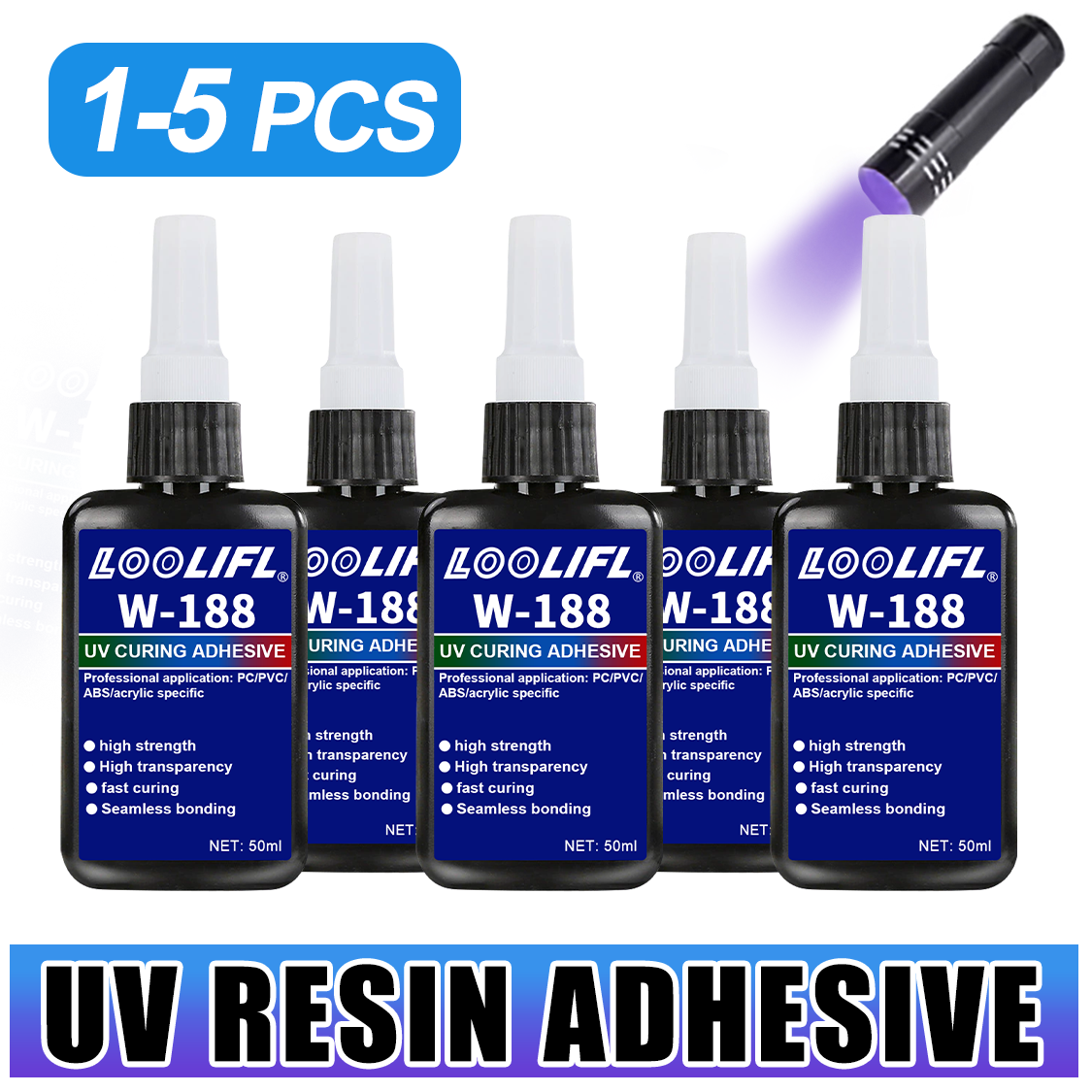 LOOLIFL 188 Strong 50ml UV res - مراجعة Resin Art Uv Light وسعره