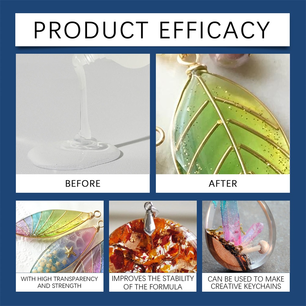 DIY Crystals Clear Epoxys Resi - مراجعة Resin Art And Jewelry وسعره