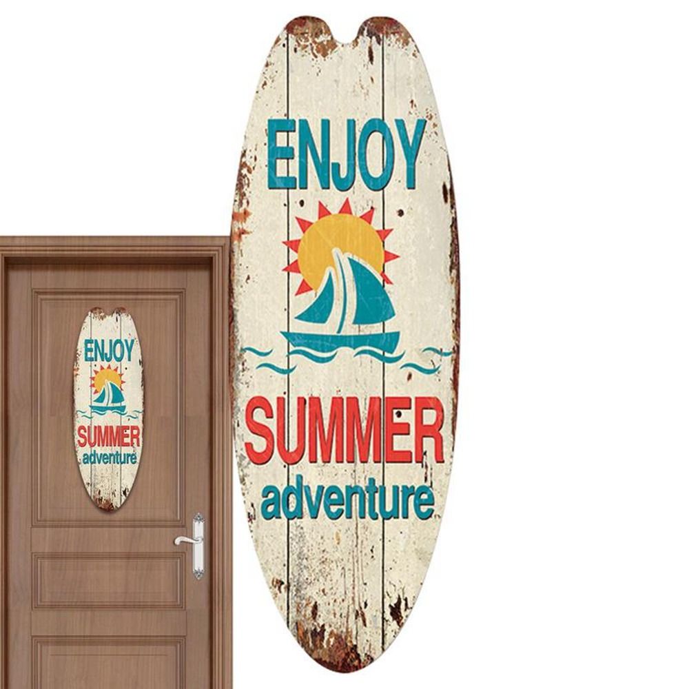 Exquisite Printing Wooden Surf - مراجعة Resin Art Beach Theme وسعره