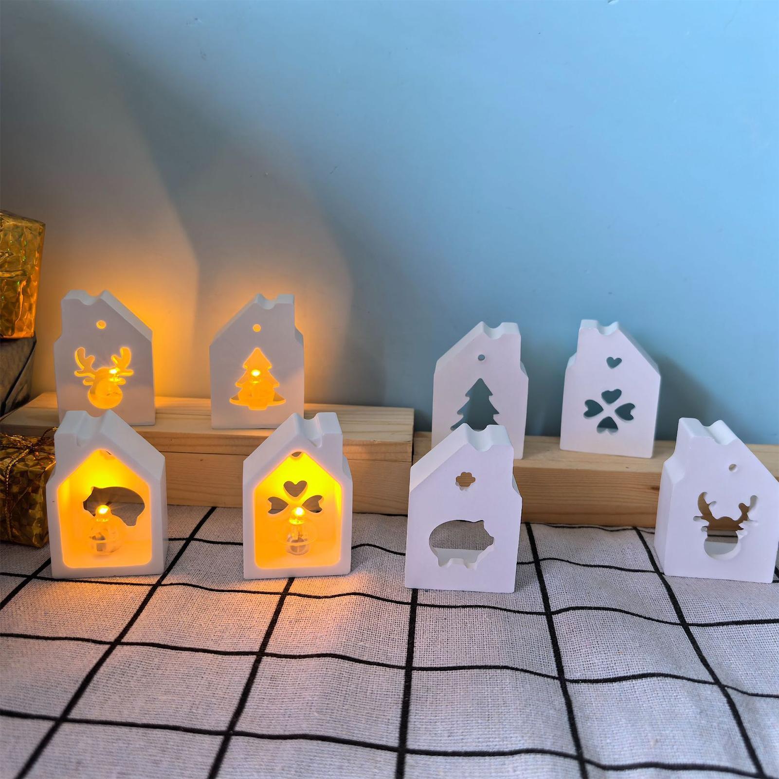 House Silicone Mold 4-Cavity C - مراجعة Resin Art And Jewelry وسعره