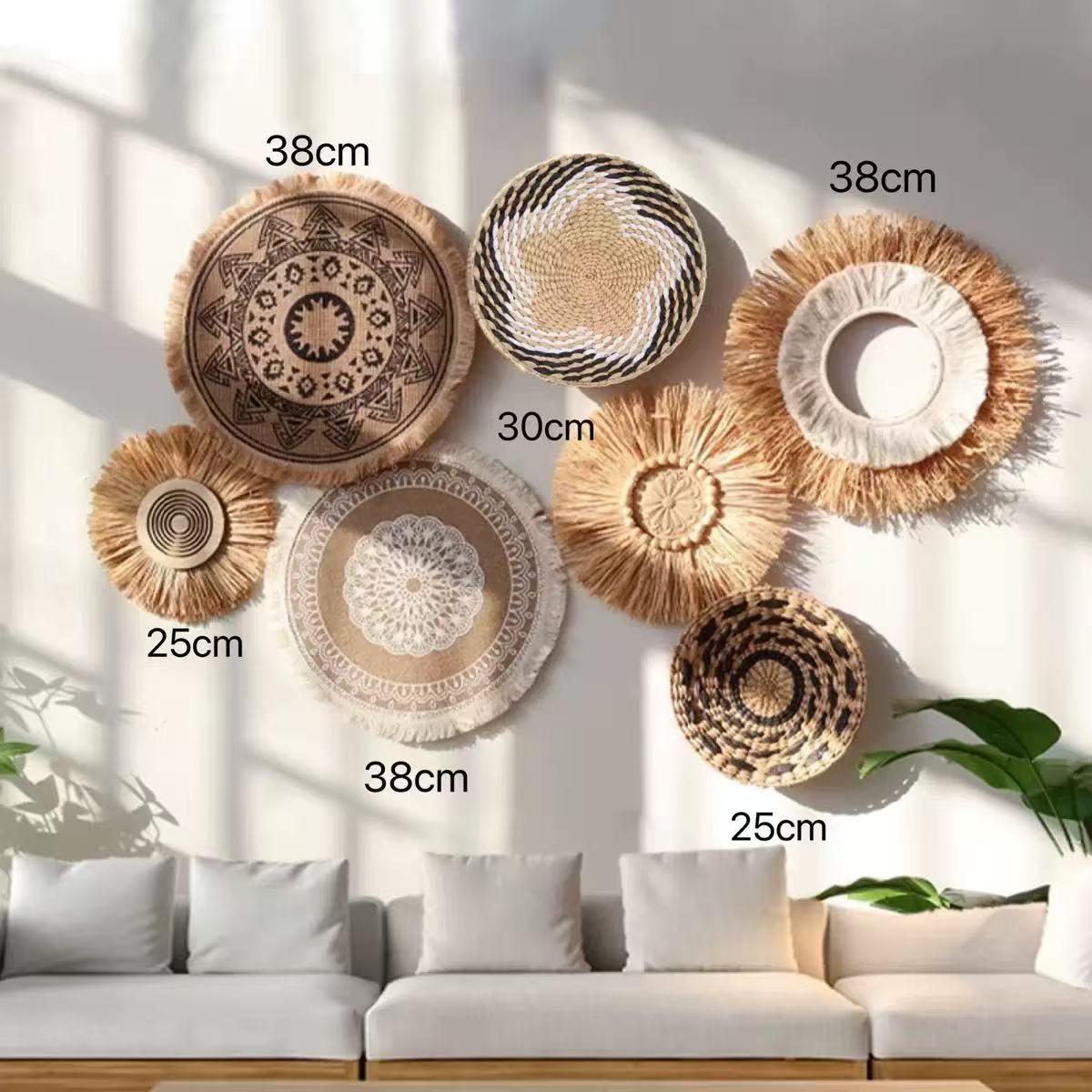 Boho Straw Wall Decor Grass We - مراجعة Resin Art Aesthetic وسعره