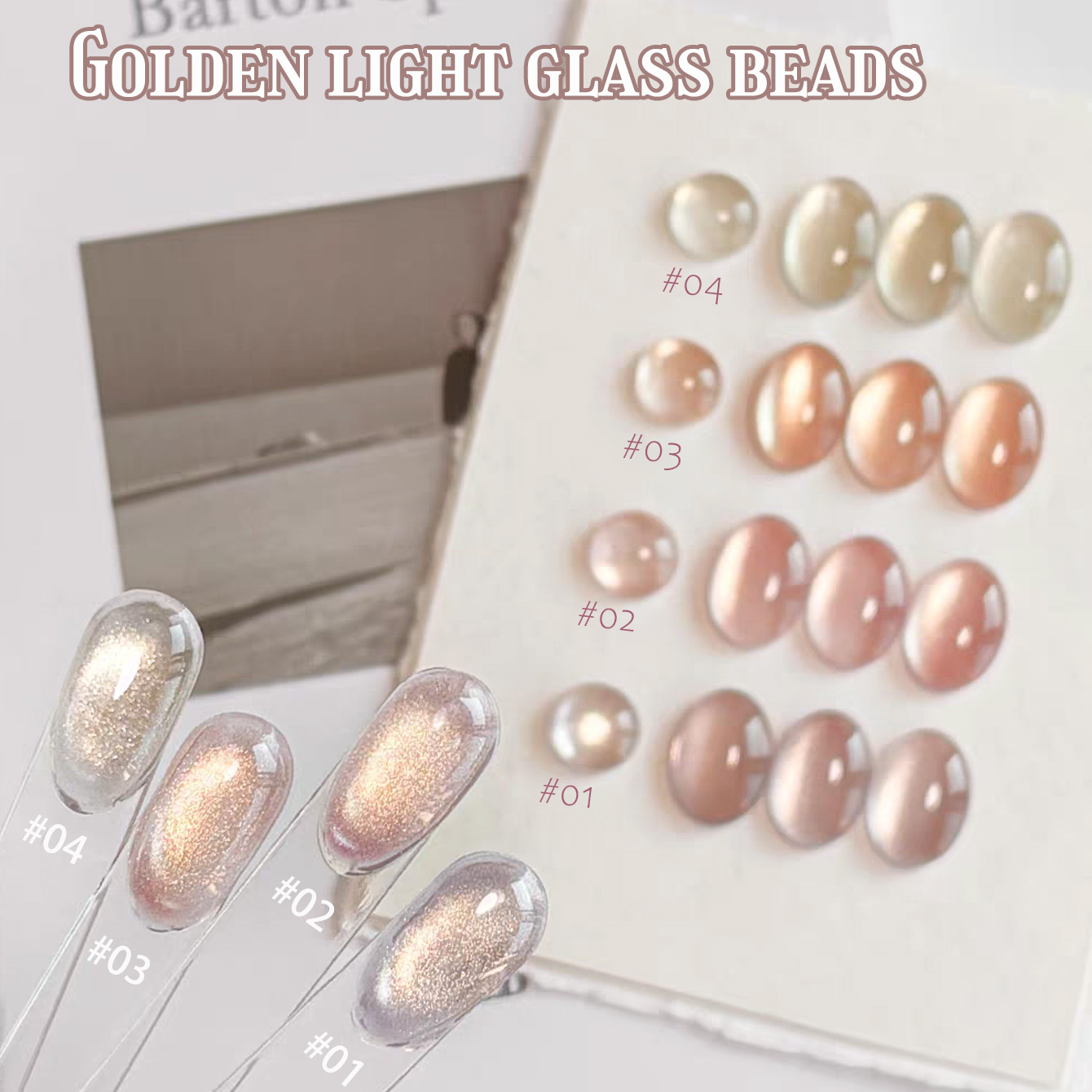 1pcs TC Pink Golden Eye Gel Na - مراجعة Resin Art Purple وسعره