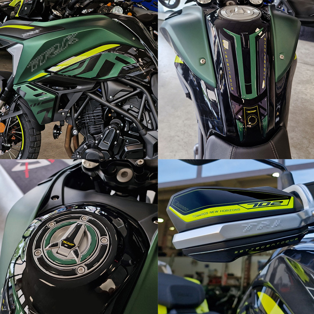 3D Sticker Trk702x Motorcycle  - مراجعة Resin Art Sticker وسعره