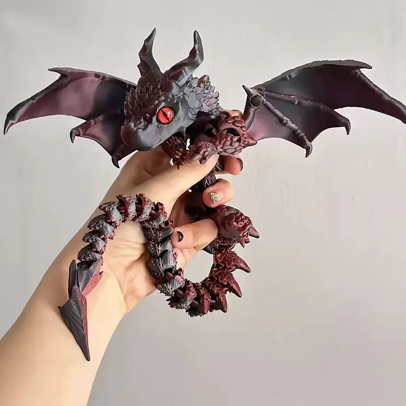 3D Printed Winged Carriage Dra - مراجعة Resin Art Table Top وسعره
