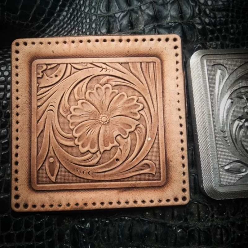 3D Aluminum Alloy  Arabesque L - مراجعة Coaster Mold Square وسعره