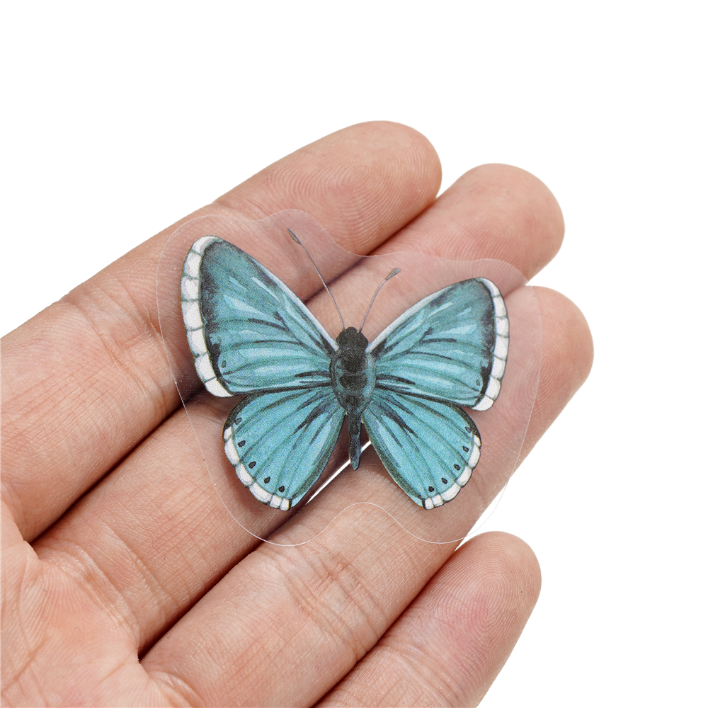 40pcs Colorful Butterfly Wings - مراجعة Resin Art Sticker وسعره