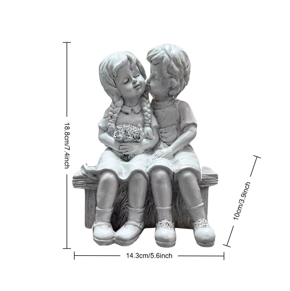 Cute Little Boy And Girl Resin - مراجعة Resin Art Aesthetic وسعره