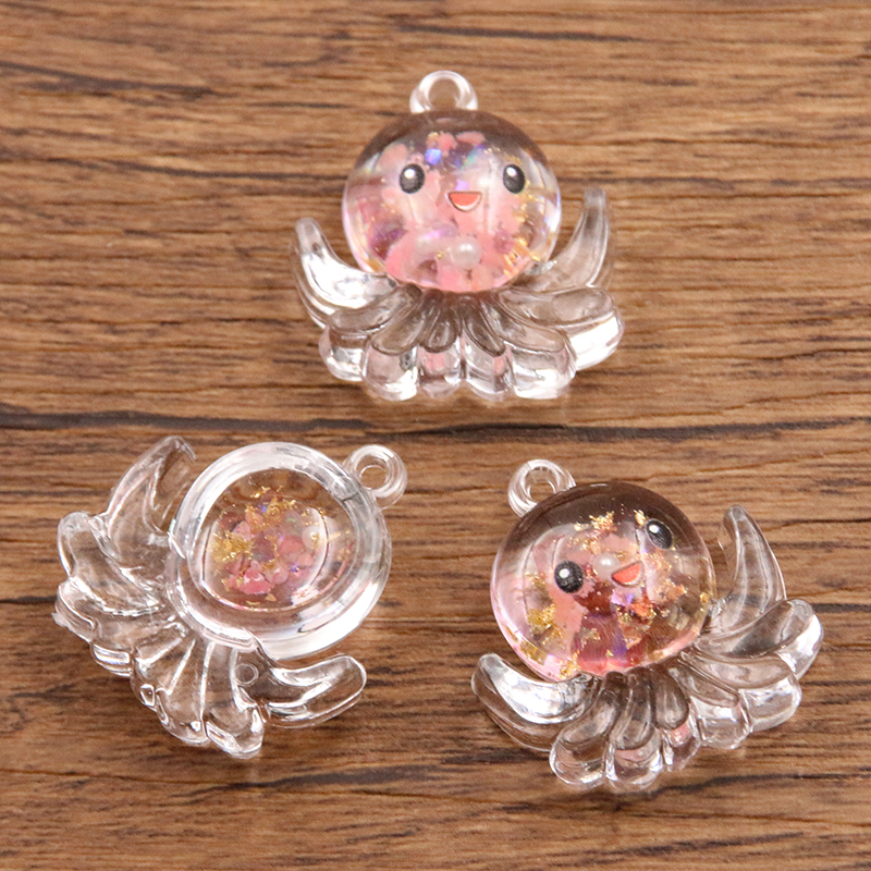 10Pcs 25x27MM Funny Animals Oc - مراجعة Resin Art Beach Theme وسعره