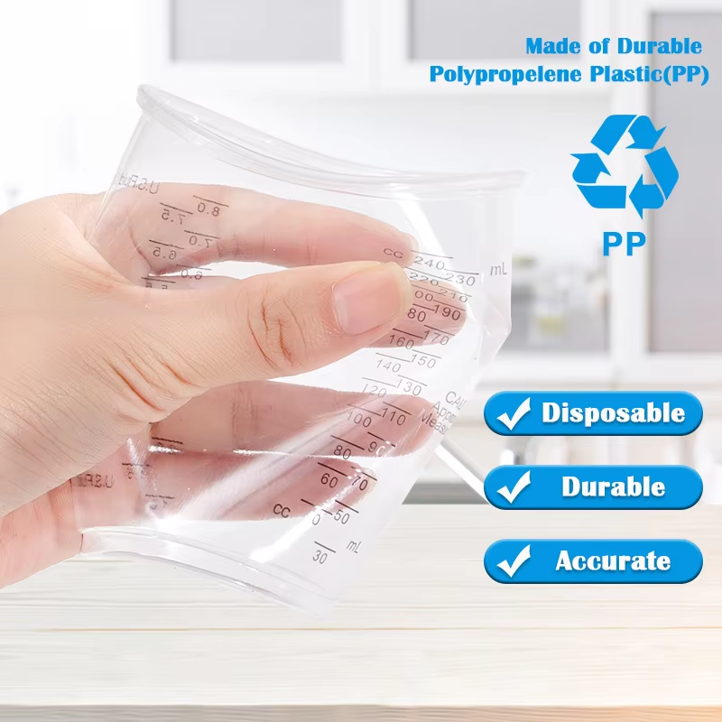 10oz Multipurpos Disposable Pl - مراجعة Resin Mixing Cup وسعره