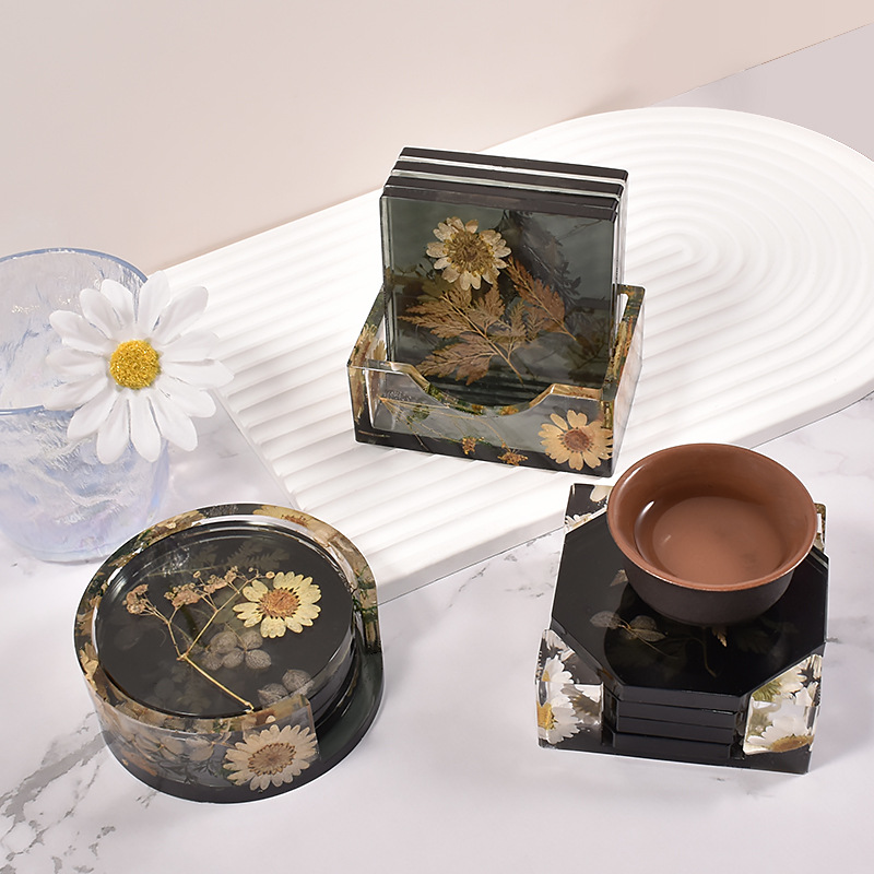 Silicone Coaster Storage Box M - مراجعة Coaster Mold Square وسعره