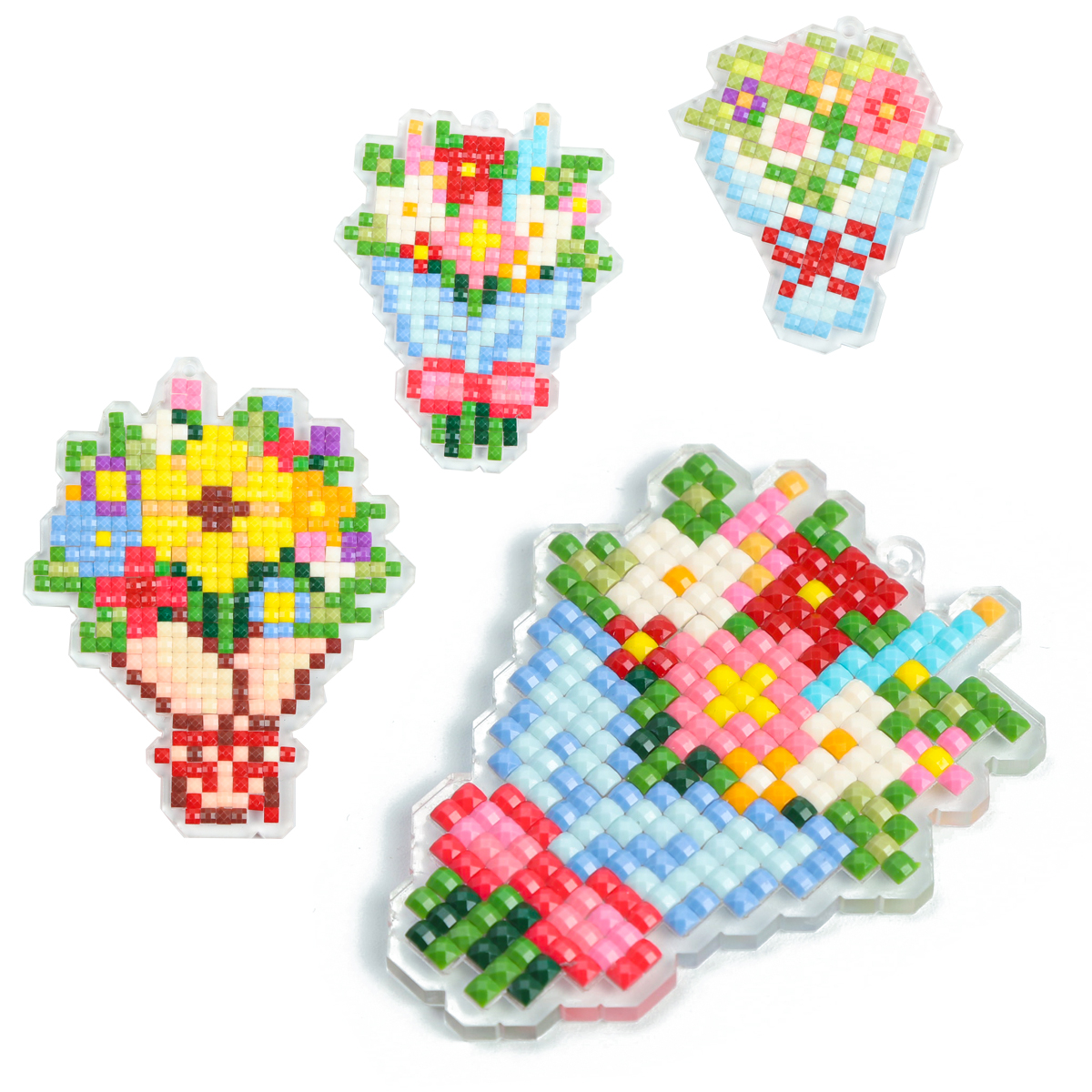 FOREVER YOUNG 3PCS Bouquet Acr - مراجعة Resin Art Acrylic وسعره