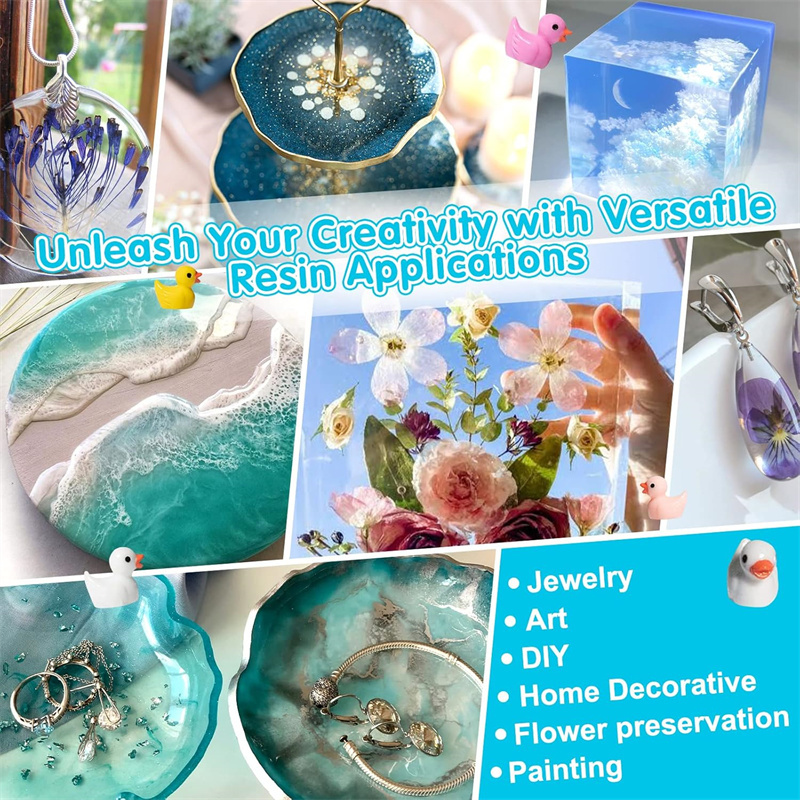 17.6oz/10.4oz Clear Epoxy Resi - مراجعة Resin Art Table Top وسعره