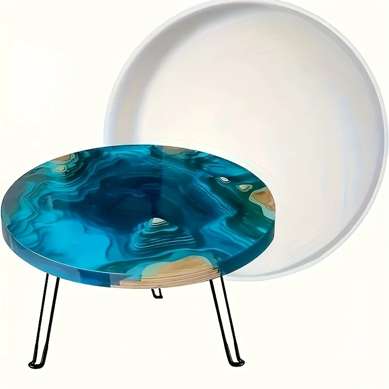 DIY Resin Round Table Silicone - مراجعة Resin Art And Jewelry وسعره